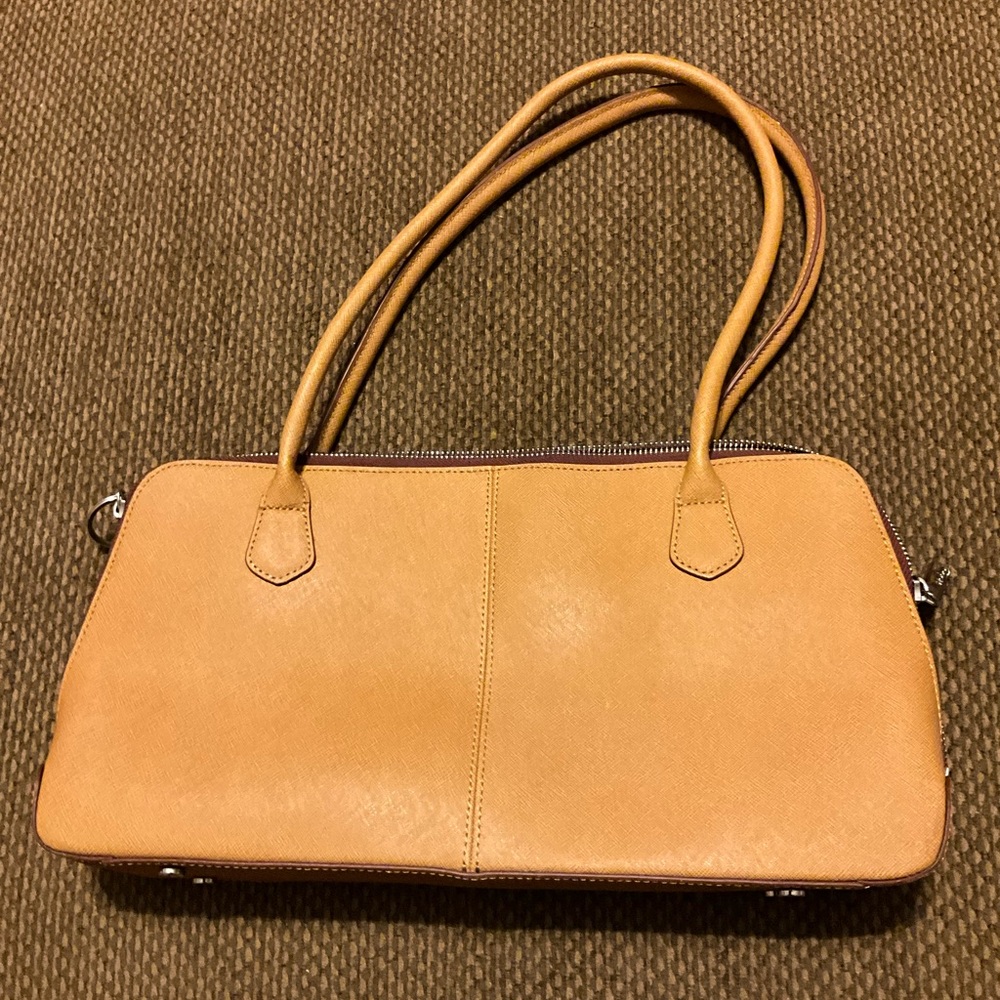HOBO Tan/Camel Leather Shoulder Bag